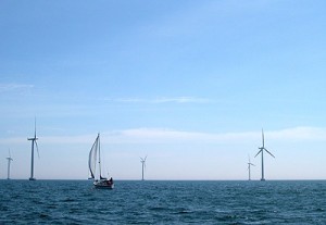 No turbines in Nantucket Sound yet - this is Denmark